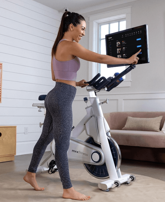 First in the long list of the benefits that you get with an exercise bike is the ability to enjoy interactive live training workouts