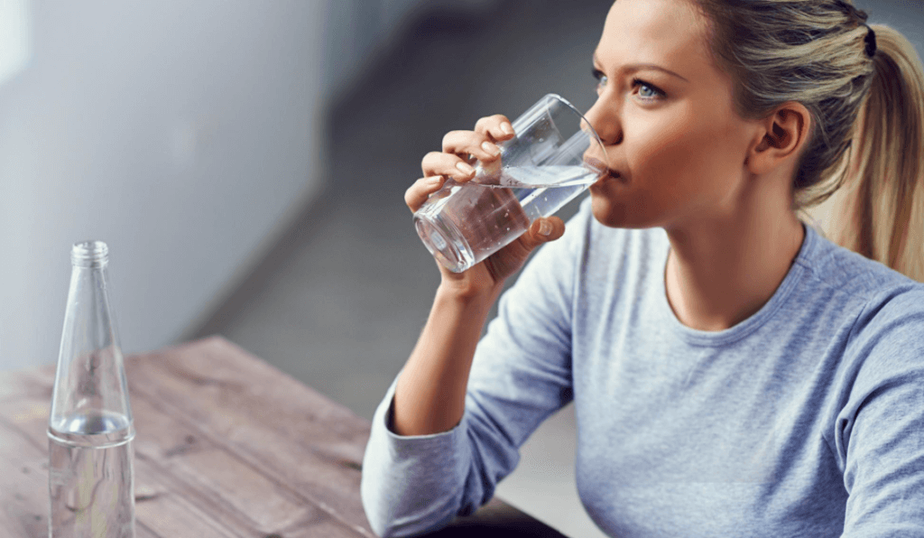 drink more water to help stop eating sugar