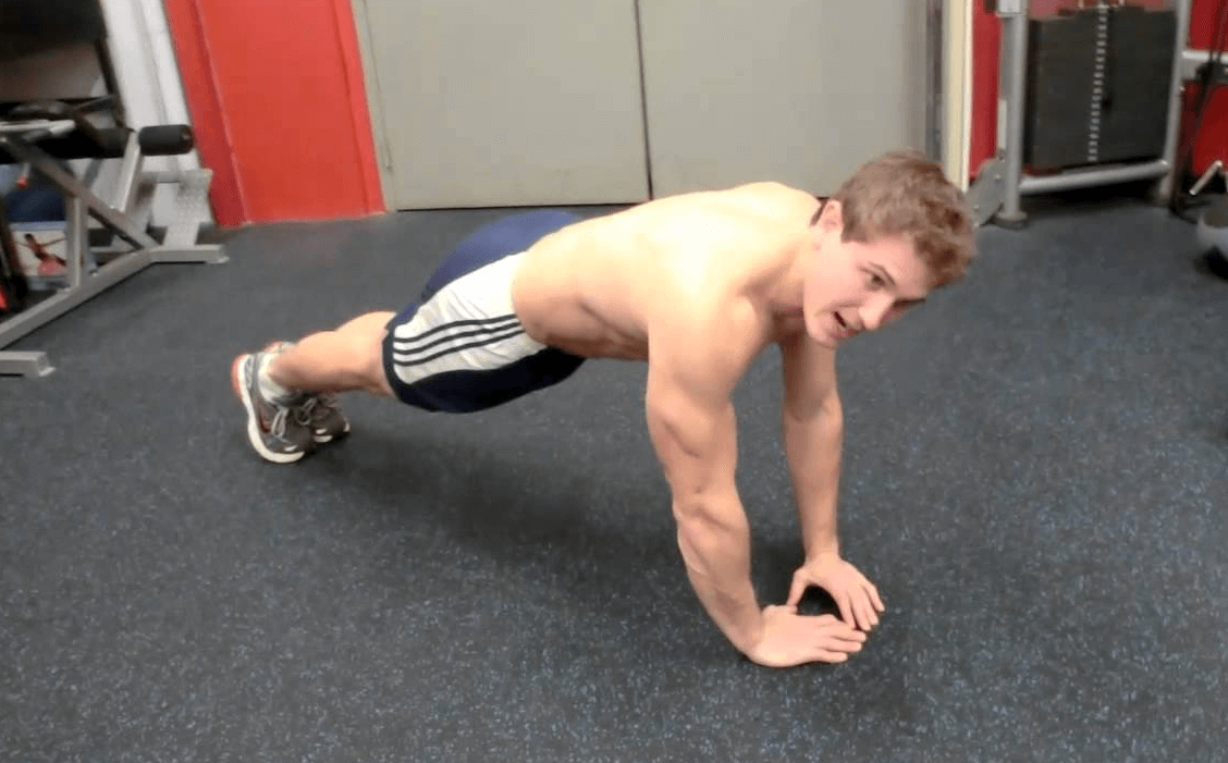With diamond push-ups, you will be doing pretty much push-ups, only with a different palm position