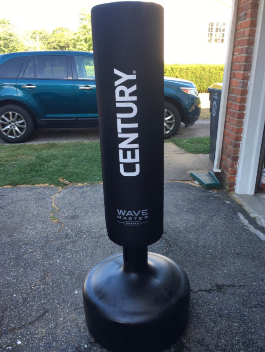 Century Cardio Wavemaster is a great alternative to using a heavy bag and a stand to punch outdoors especially if you want to do cardio