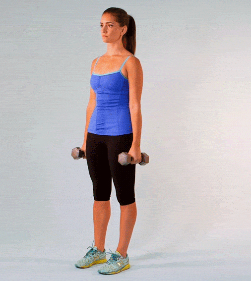 Lateral Arm Raise Exercise