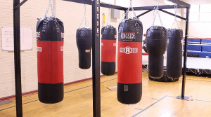 Hanging heavy bags are the good old punching bag design
