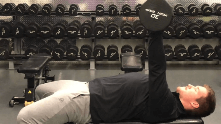 What are some of the variations of the alternating dumbbell press