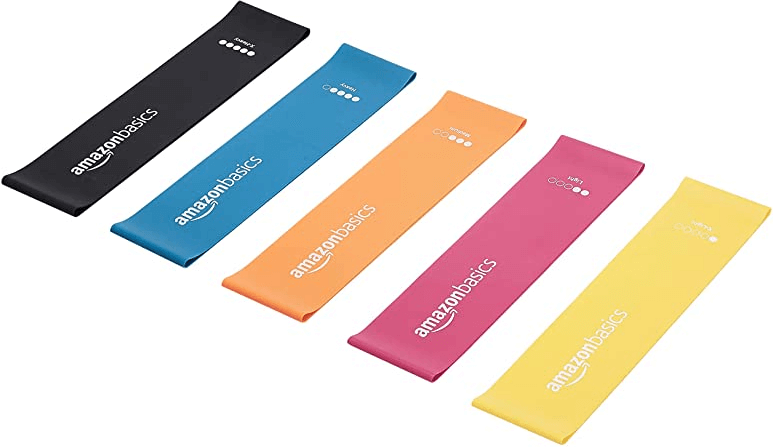 Amazon Basics Latex Resistance Band are great for band pull apart alternative exercise