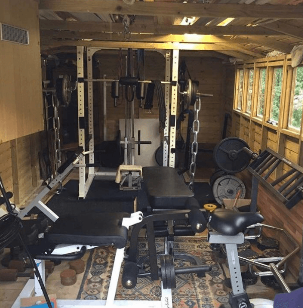 The journey to turning your shed into a gym might be a long and tough one, but eventually you'll realize it was worth it