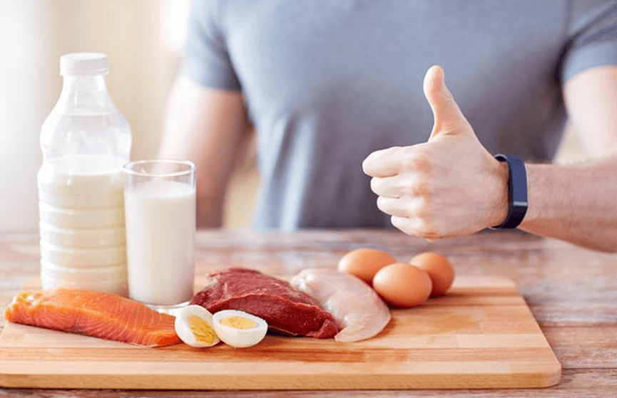 Proteins are perfect for building muscles 