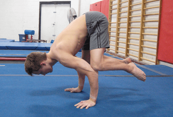 Crane planche is pretty much the same as raised planche, only with more arm support