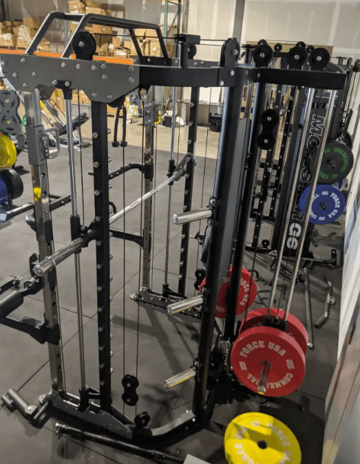 For top quality, get this Force USA G9 Sumo Deadlift Smith Machine