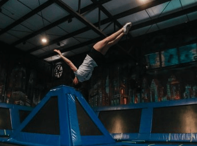 Jumping on a trampoline recruits a wide range of muscles  
