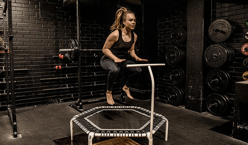Jumping on a trampoline is one of the best exercise you can do at home or in the gym