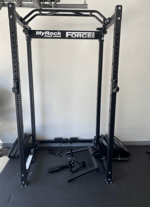 Myrack Folding Rack is a great bang for buck when it comes to squat racks