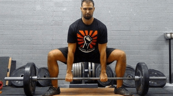 Sumo deadlift differs from the conventional one in that your legs must be further apart