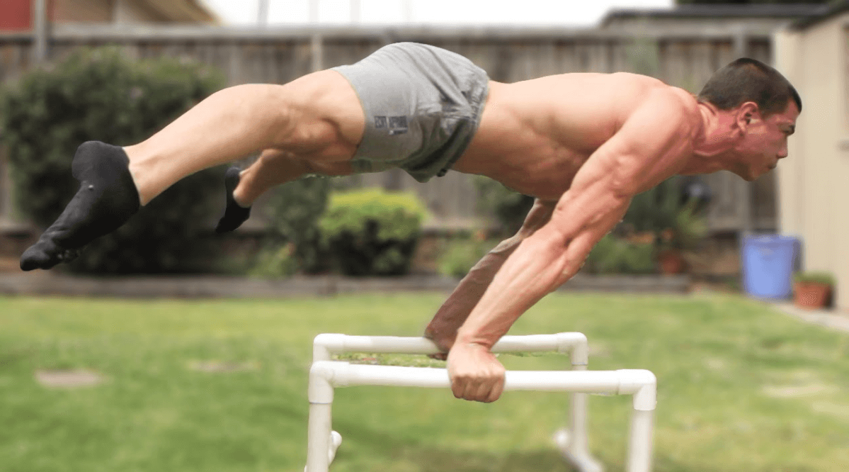 The full straddle planche is the ultimate climax