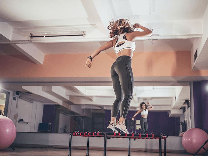 Timing is everything if you are to make the most of your trampoline workout