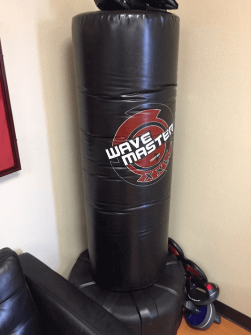 The Wavemaster XXL is one of my favorite standing punching bags 