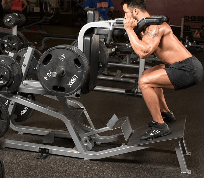 There are also some smaller and cheaper alternatives to the hack squat machine