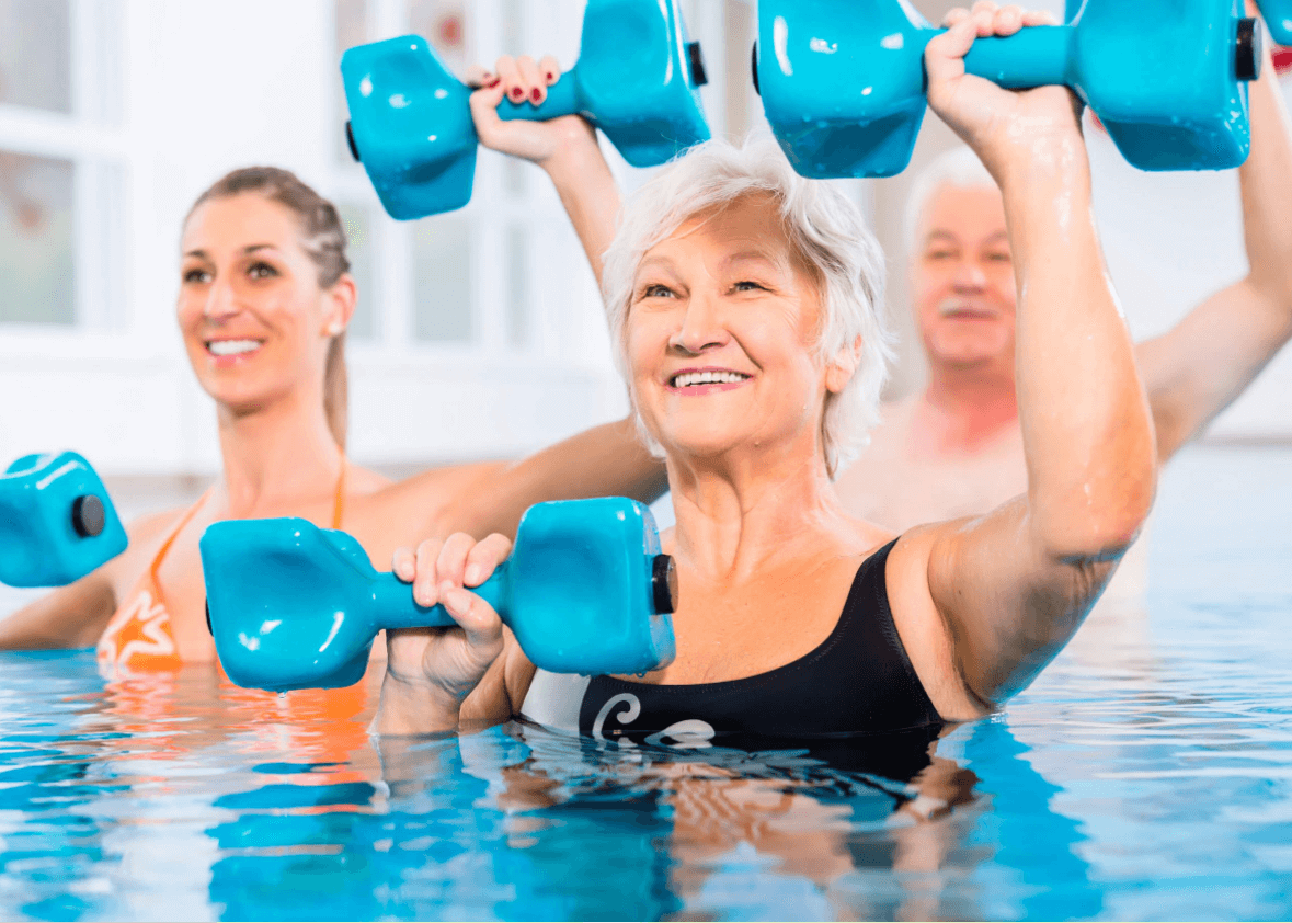 Go for water exercises for seniors