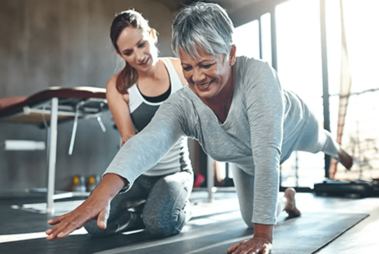 Learn some bodyweight exercises for seniors online