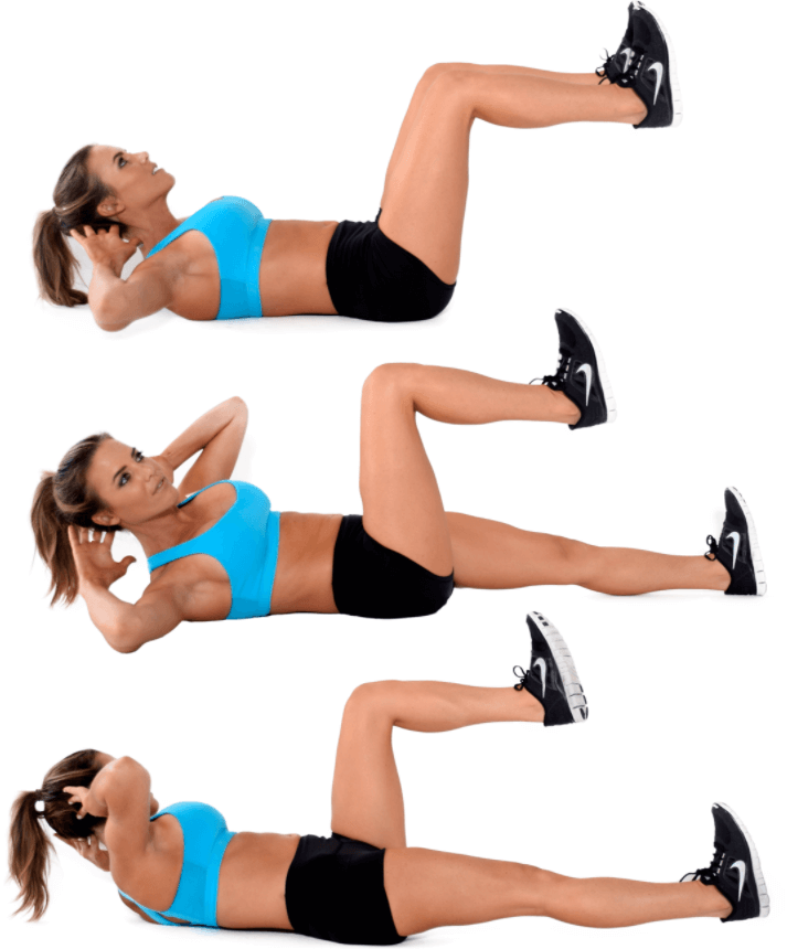 Sitting bicycle crunches are great workout for your anterior abs. Learn how to do it