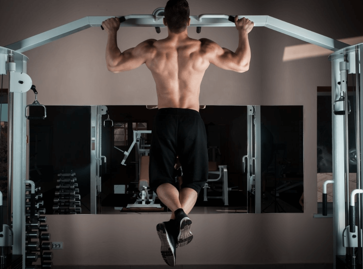 Pull-ups are a effective body workout to get upper body muscles stronger