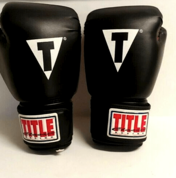 amateur title boxing gloves model three