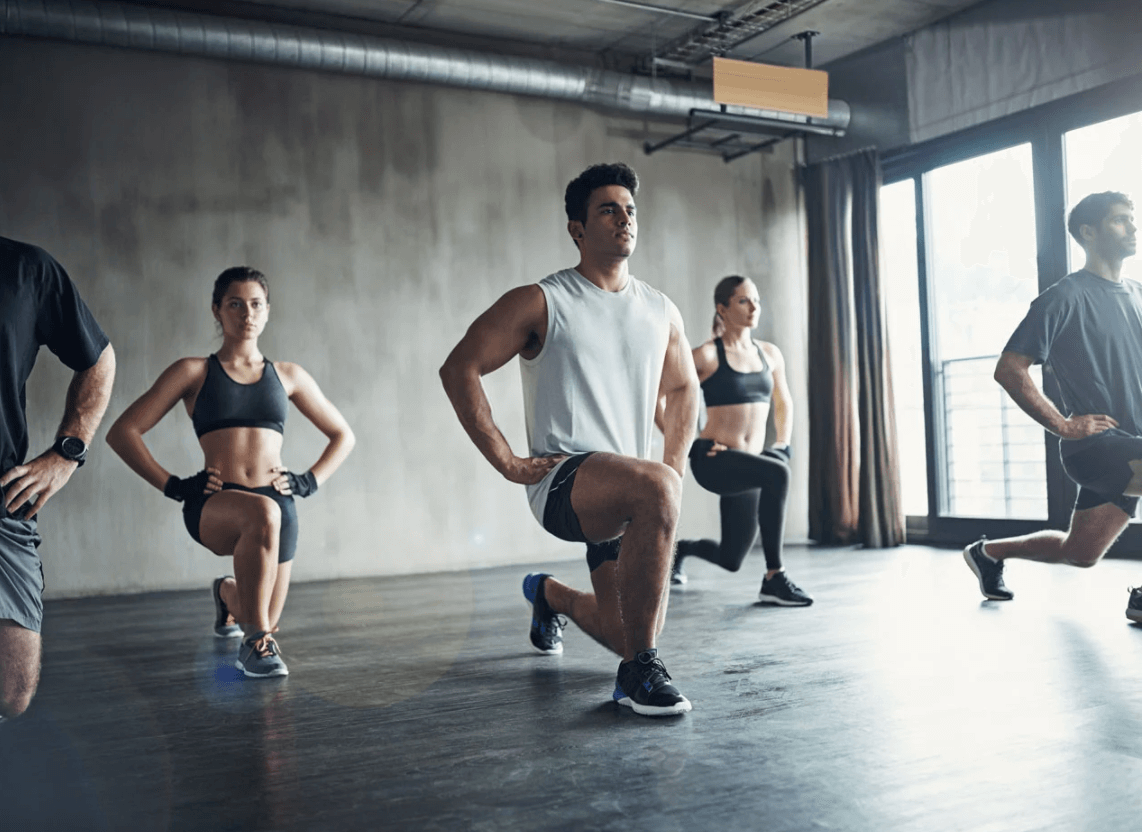 Beginners should start lunges exercise with low count and reps