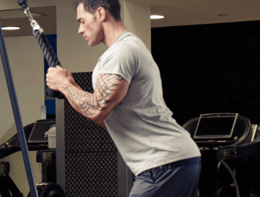 Triceps pushdown - Start doing with the use of cables
