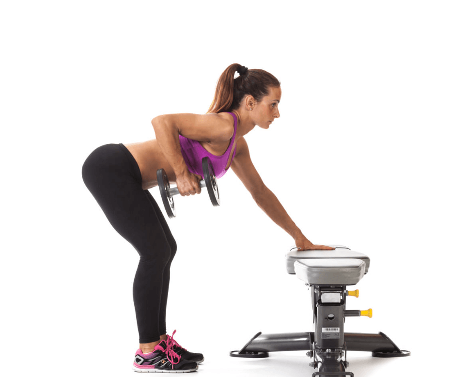 Bent over rows are an effective alternative exercise of one arm pull up that primarily target your back muscles.